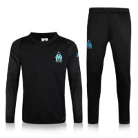 Marseille Tracksuit Black UEFA 2016 2017