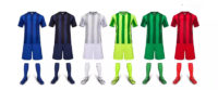C021 Custom Logo Soccer Jersey Full Kit Multicolor