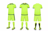 C022 Custom Logo Soccer Jersey Full Kit Green